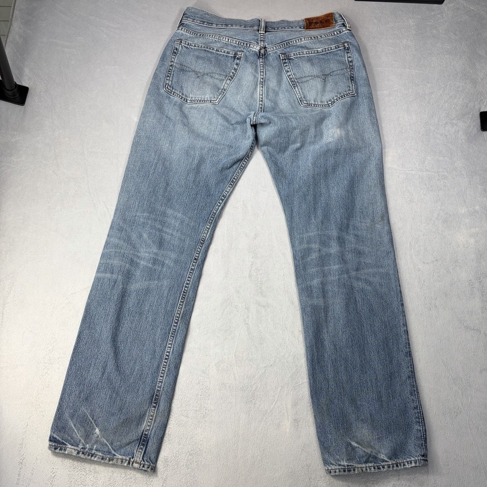 Polo Ralph Lauren Jeans Mens Size 32x32 Blue Wash 867 Classic Fit Straight Leg - Picture 3 of 16